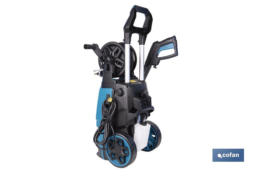 Limpiadora de alta presión | 2500 W | Caudal máximo 468 l/h | Presión máxima 195 bares | Sistema TSS - Cofan