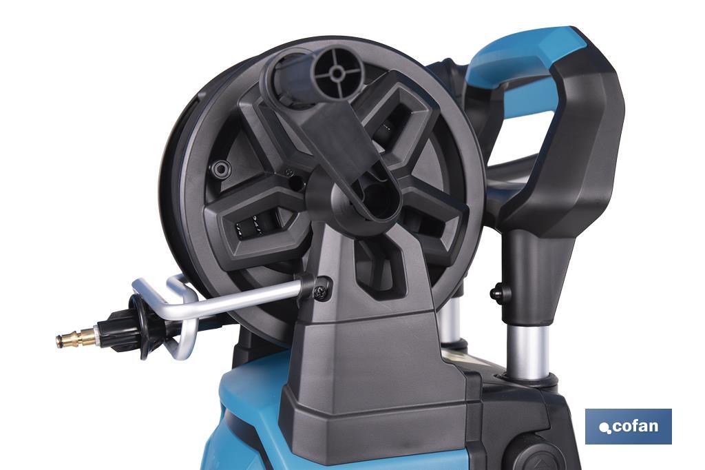 Limpiadora de alta presión | 2500 W | Caudal máximo 468 l/h | Presión máxima 195 bares | Sistema TSS - Cofan