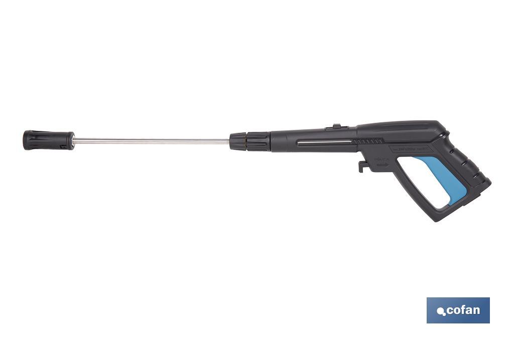 Limpiadora de alta presión | 2500 W | Caudal máximo 468 l/h | Presión máxima 195 bares | Sistema TSS - Cofan