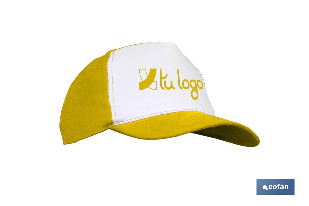 Gorra con visera de color - Cofan