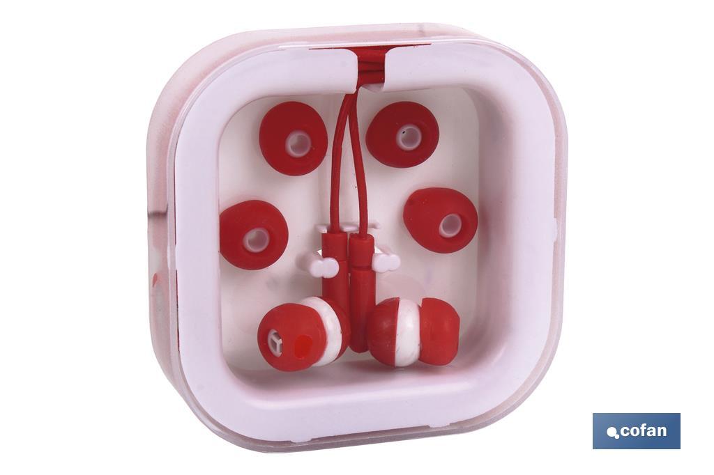 AURICULARES PEQ. 7X7X2CM - Cofan