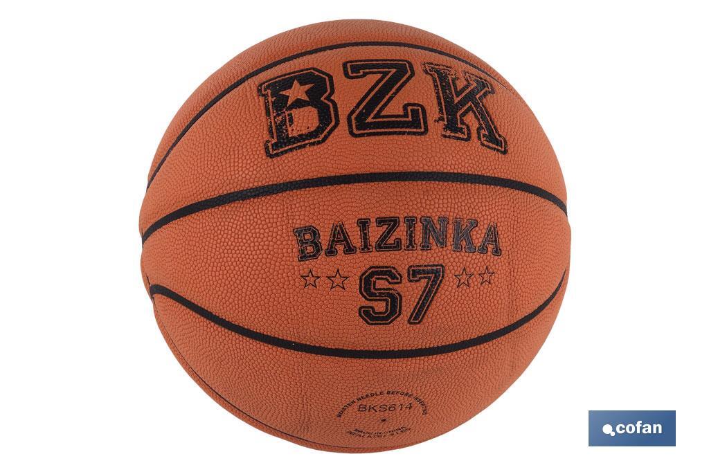 BALÓN DE BALONCESTO NARANJA MÁXIMO AGARRE CON 8 PANELES (520-650 GR) - Cofan