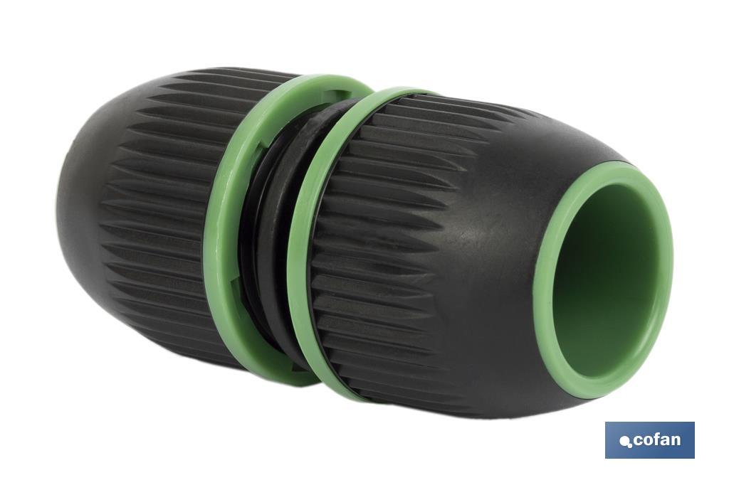 Hose repair connector for irrigation hoses | Available in different sizes | ABS - Cofan