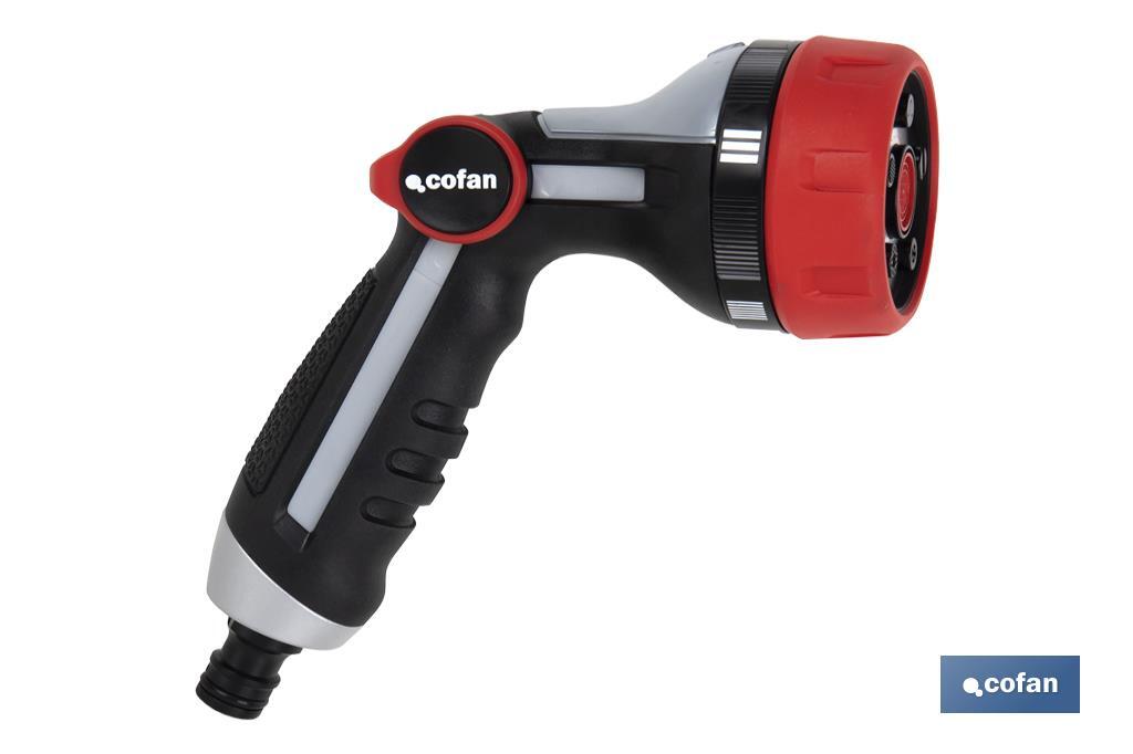 Hose spray gun with flow control - Cofan