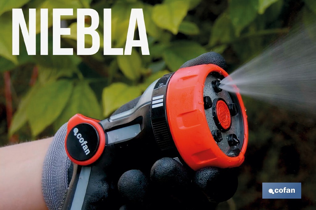 Pistola per irrigazione con controllo del flusso - Cofan