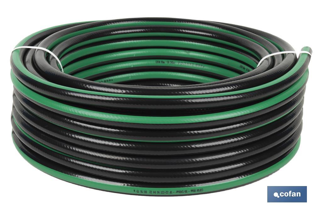 Roll of spraying hose pipe | Available in different lengths | Different pressures - Cofan