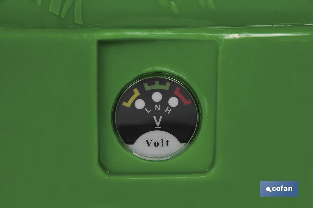 Pulverizador de espalda | Capacidad 16 litros | Eléctrico con doble uso Batería/Manual - Cofan