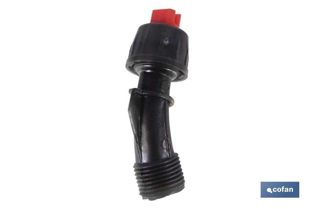 Pulverizador de espalda | Capacidad 16 litros | Eléctrico con doble uso Batería/Manual - Cofan
