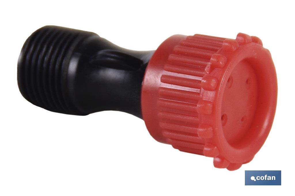 Pulverizador de espalda | Capacidad 16 litros | Eléctrico con doble uso Batería/Manual - Cofan