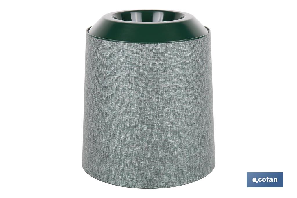 Pots de fleurs décoratifs d'intérieur | Pots de fleurs ronds | Matériau : Polypropylène | Disponibles en différentes couleurs et dimensions - Cofan