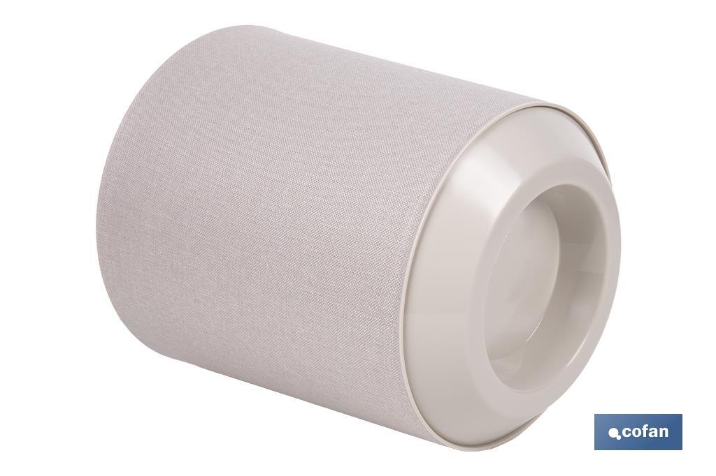 Pots de fleurs décoratifs d'intérieur | Pots de fleurs ronds | Matériau : Polypropylène | Disponibles en différentes couleurs et dimensions - Cofan