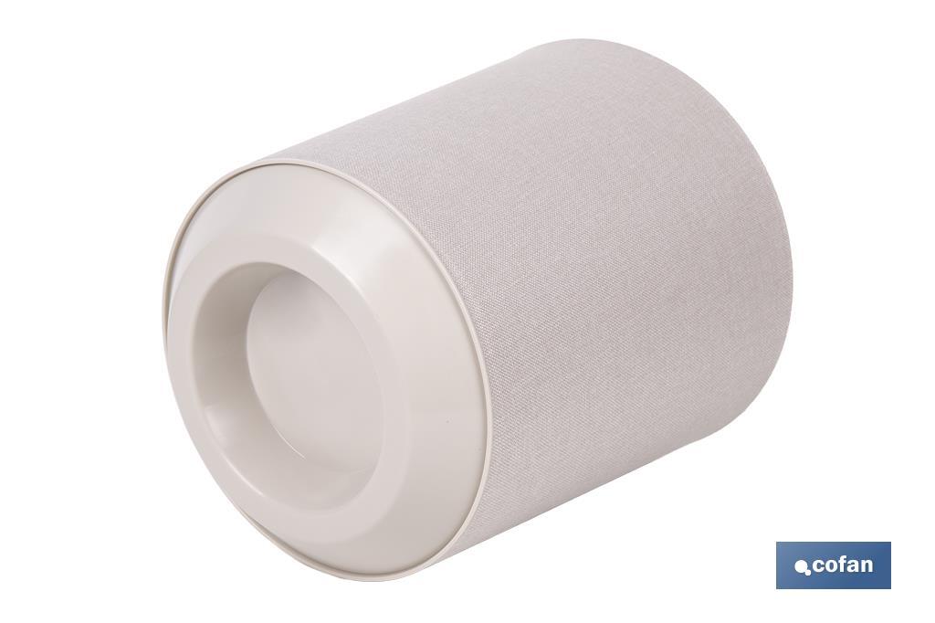 Pots de fleurs décoratifs d'intérieur | Pots de fleurs ronds | Matériau : Polypropylène | Disponibles en différentes couleurs et dimensions - Cofan