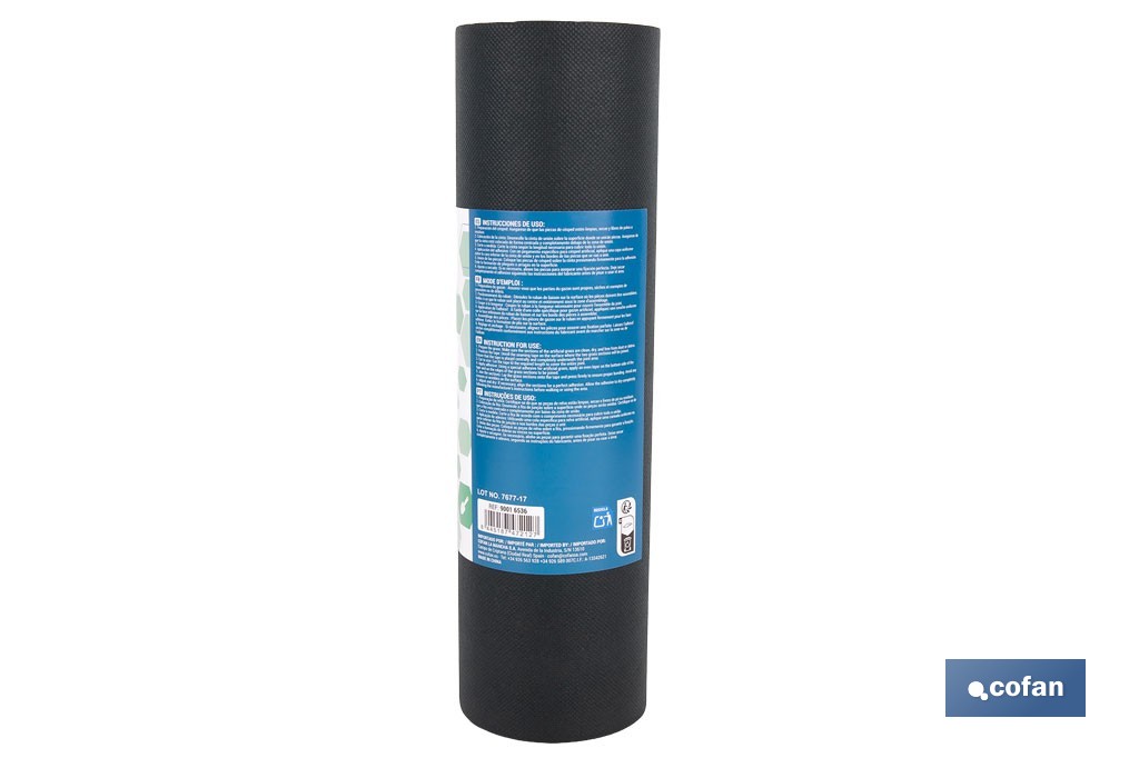 Cinta de unión para césped artificial sin adhesivo | Disponible en cuatro medidas diferentes - Cofan