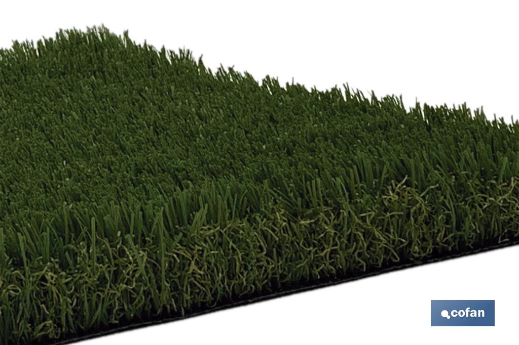 Césped Artificial para terraza y  jardín | Modelo acolchado, confortable y resistente | Ideal para exteriores y piscinas - Cofan