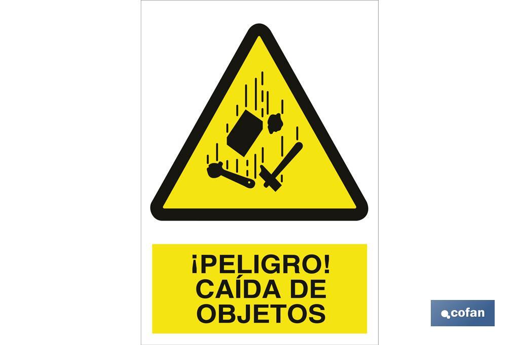 ¡ DANGER ! CHUTE D'OBJETS - Cofan