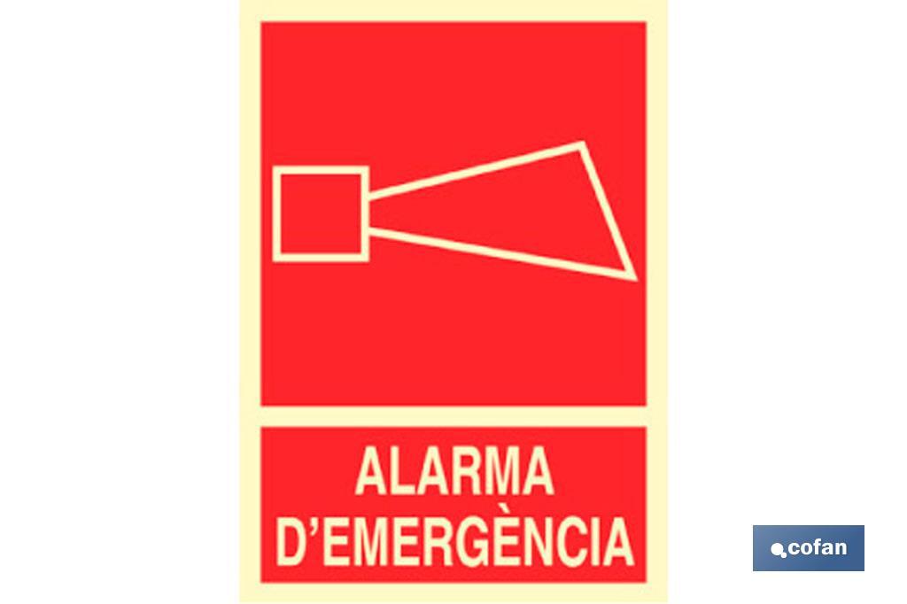 Alarma D'Emergencia - Cofan