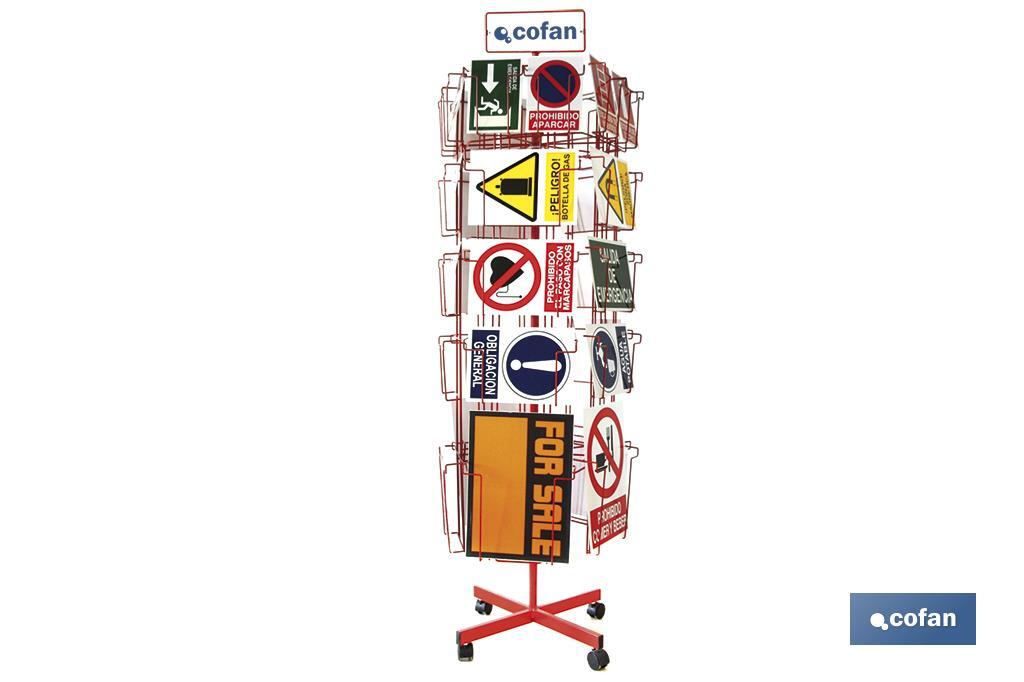 SIGN DISPLAY STAND - Cofan