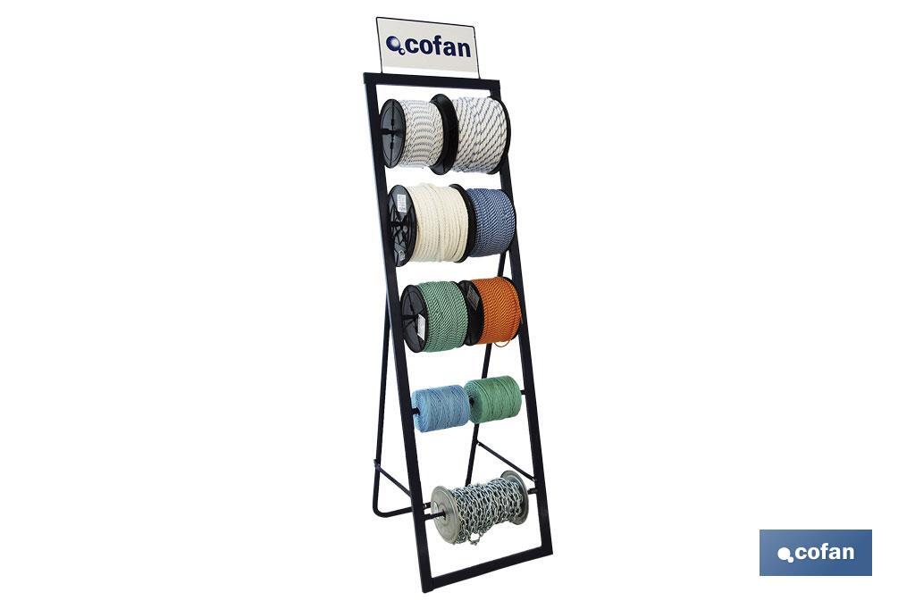 CHAIN AND ROPE DISPLAY STAND - Cofan