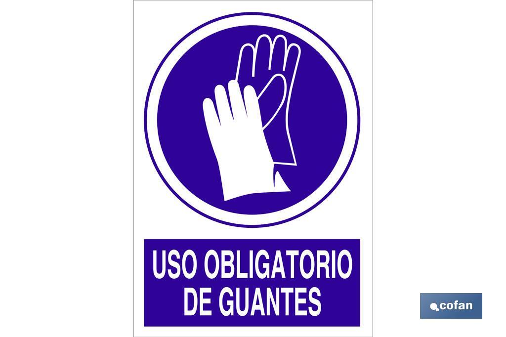 Uso obrigatório de luvas - Cofan