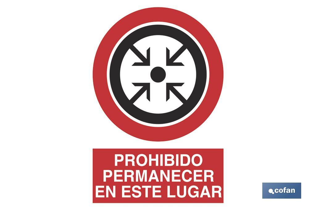 Prohibido permanecer en este lugar - Cofan