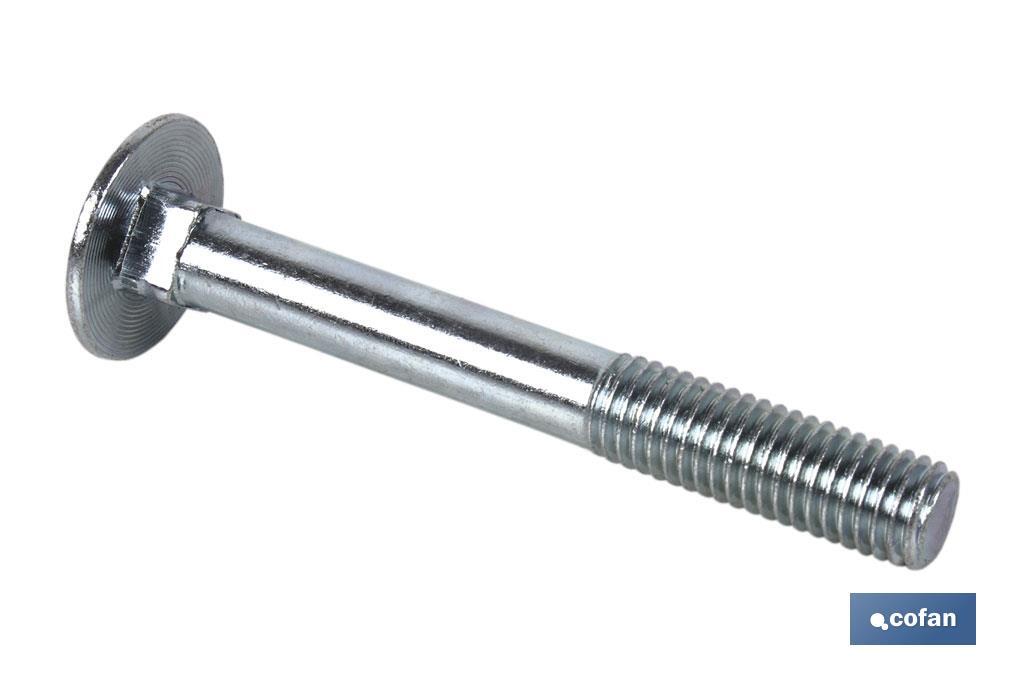 Screw DIN 603 (only screw) - Cofan