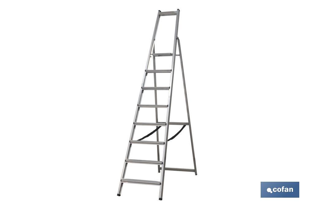 Reinforced ladder EN 131 - Cofan