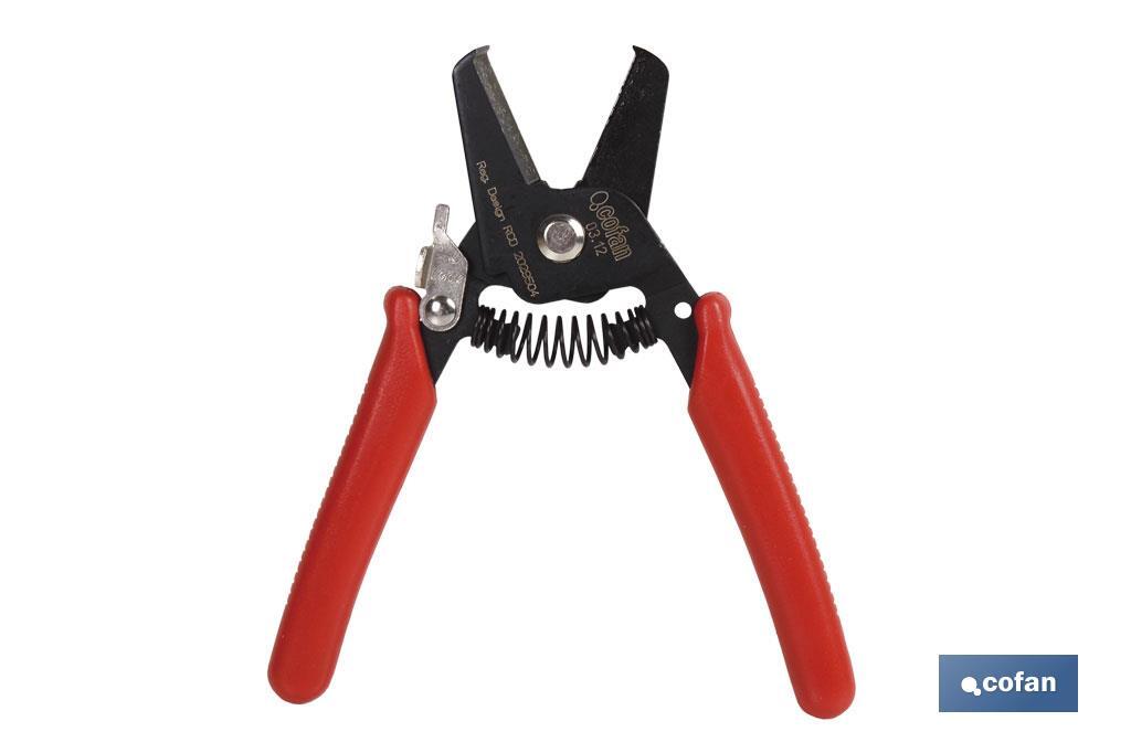 Tie cutting pliers | Size: 150mm | Material: steel - Cofan