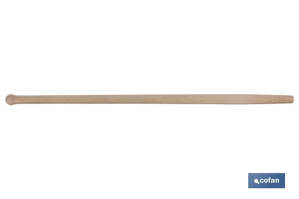 Manche en bois pour bâton de jardinage | Manche léger et agréable au toucher | Longueur du manche de 90 cm - Cofan