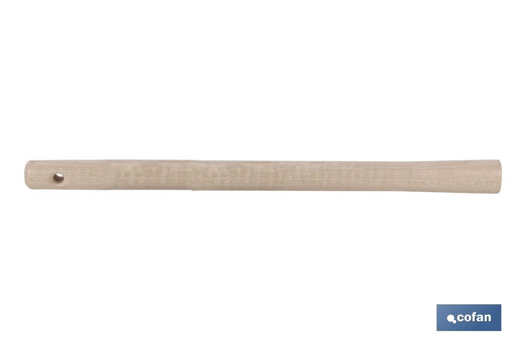 Manico di legno per zappa doppia | Manico leggero e confortevole al tatto | Dimensioni: 390 mm di lunghezza - Cofan