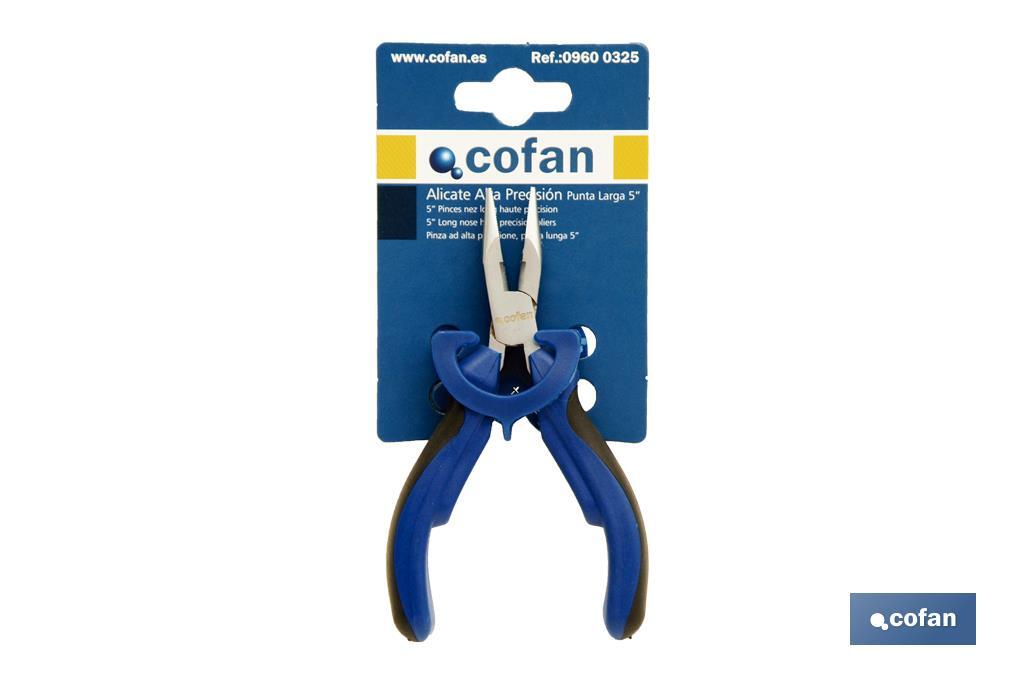 Mini combination pliers | Chrome-vanadium steel | Length: 5" - Cofan