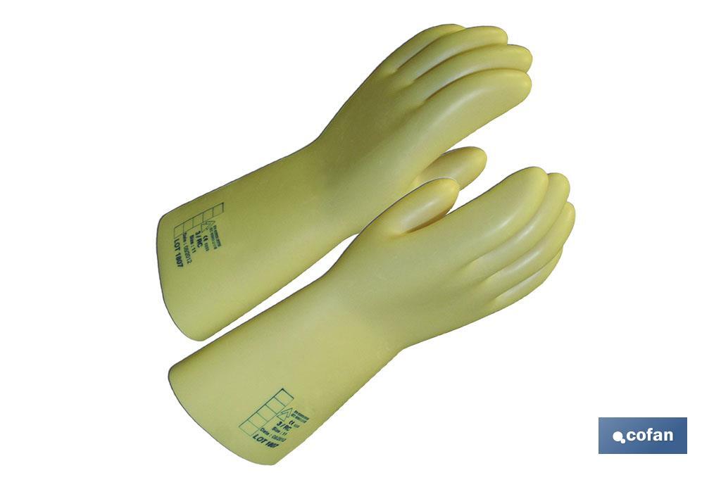 Insulating gloves | Extreme safety | Comfortable and tough gloves | White - Cofan