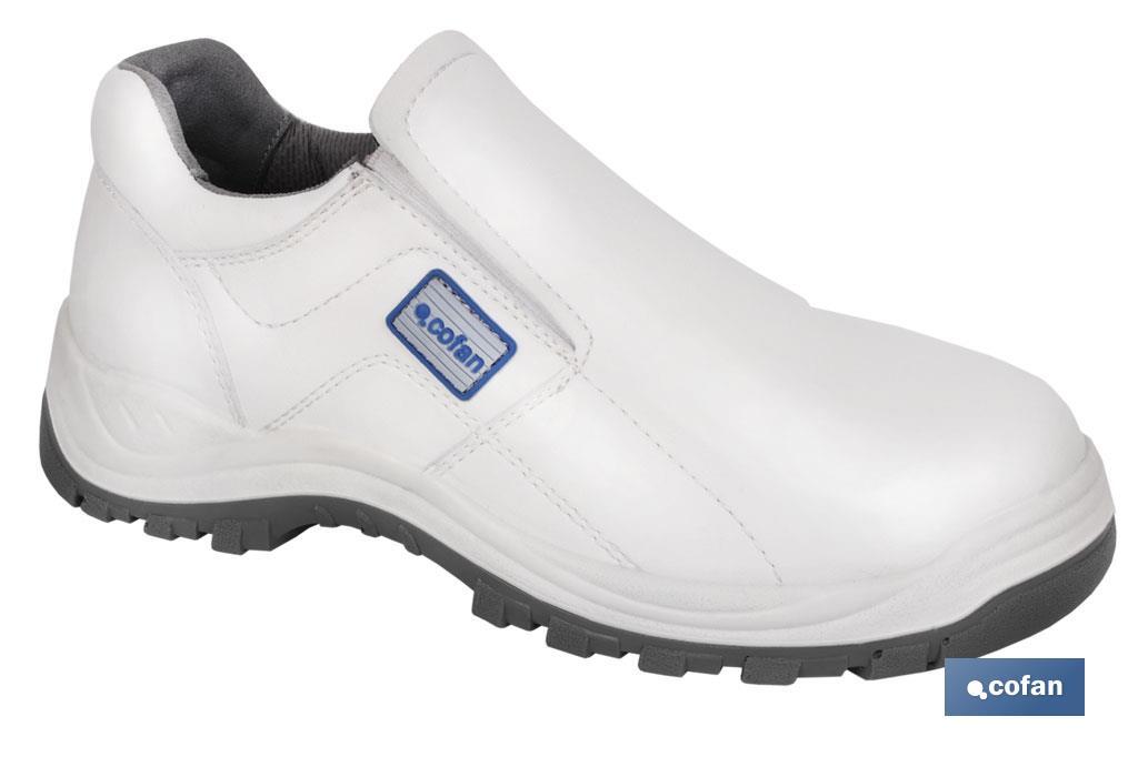 Mocasín Piel Blanco Mod. Casual - Cofan