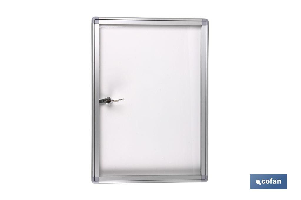 Magnetic whiteboard cabinet - Cofan