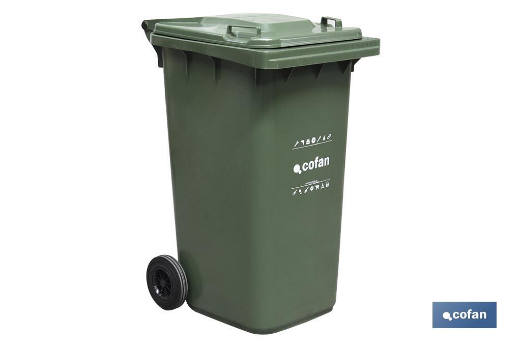 2-Wheel Rubbish bin 240L - Cofan