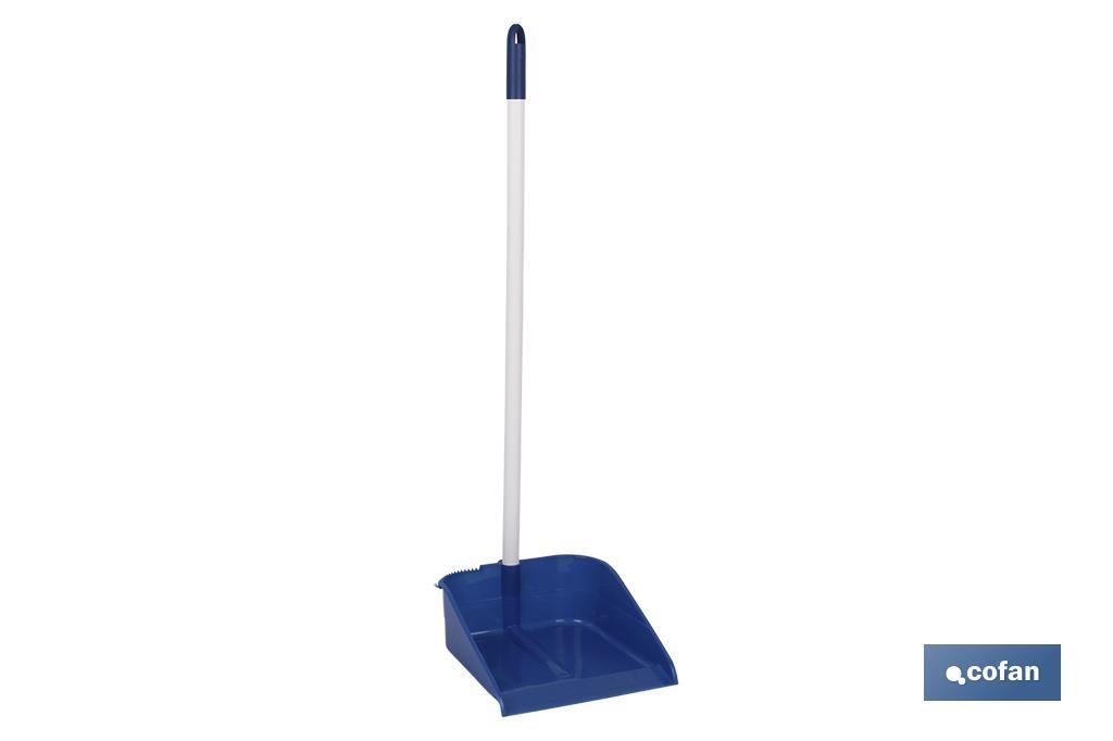 Basic dustpan | Blue | Plastic - Cofan