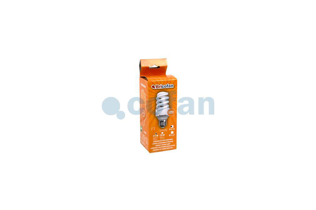 Spirale-Energiesparlampe 11W/E14 - Cofan