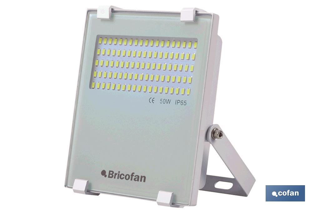 Multi LED-Aussenstrahler 50 W Weiss - Cofan