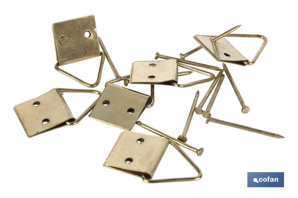 Wall frame hangers - metal - Cofan