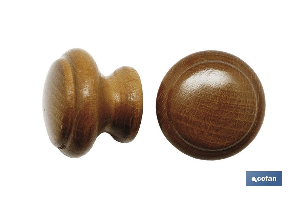 Wooden knobs - Cofan