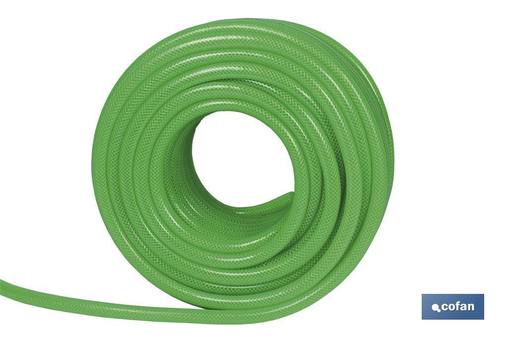 Manguera Flexolátex | Color verde translúcido | Diferentes Medidas de Longitud y Diámetros - Cofan