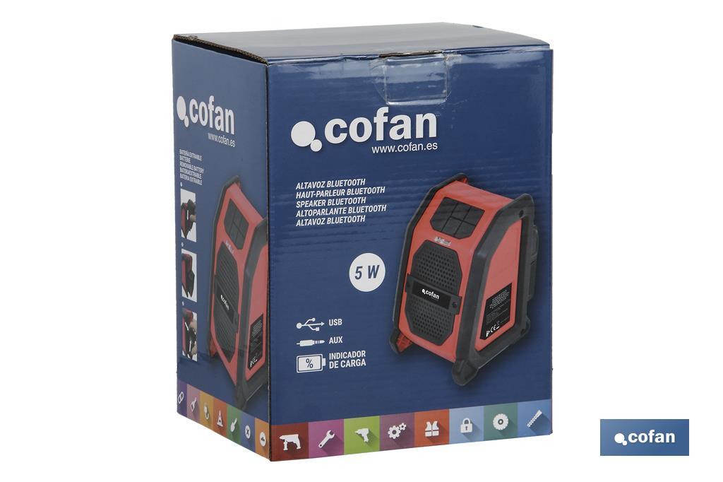 Pack de 2 taladros percutores a batería + altavoz Bluetooth de regalo | Herramientas de calidad - Cofan