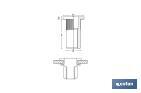 Tuercas Remachables Cilíndricas de Aluminio con Cabeza Reducida | Gran variedad de medidas - Cofan