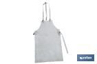 Welding apron | Split suede | Size: 90 x 55cm | Safety welding apron - Cofan