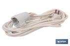 Extensão de cabo eléctrico | Várias medidas de cabo (3 x 1,5 mm) | Base Bipolar - Cofan