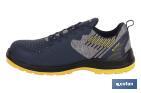 Zapato Deportivo | Seguridad S1P-SRC |Modelo Solana | Color Azul | Suela Antideslizante - Cofan