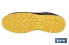 Sapato Desportivo | Segurança S1P-SRC | Modelo Solana | Cor Azul | Sola antiderrapante - Cofan