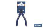 Combination pliers with spring | Electrician pliers with ergonomic handle | Size: 200mm - Cofan