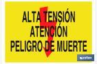 Alta tensión atención peligro de muerte - Cofan