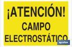 ¡ ATTENTION ! CHAMP ÉLECTROSTATIQUE