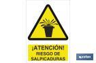 WARNING! RISK OF SPATTER